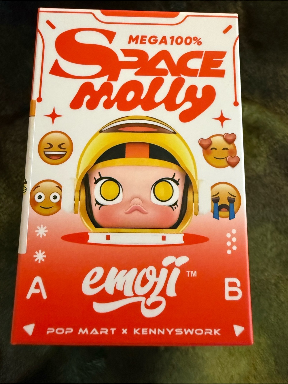 Open Minded Yellow Emoji Space Figure - Collectible Kids Toy - Picture 2 of 2